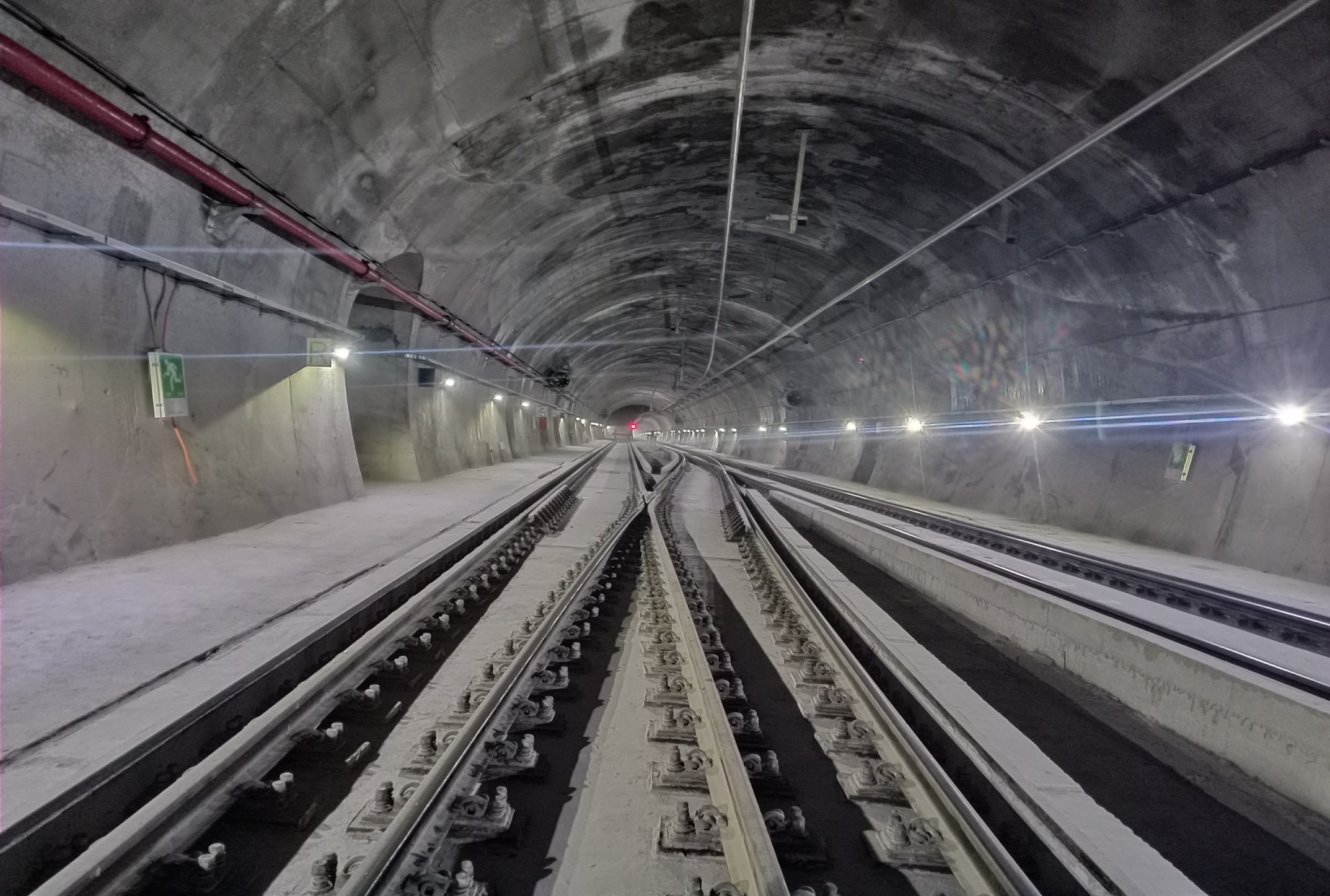 Double Track (Main Line & Loop Line) in Tunnel T-50 , USBRL Project, J&K