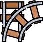Railway Track Icon