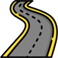 Roads and Highways Icon