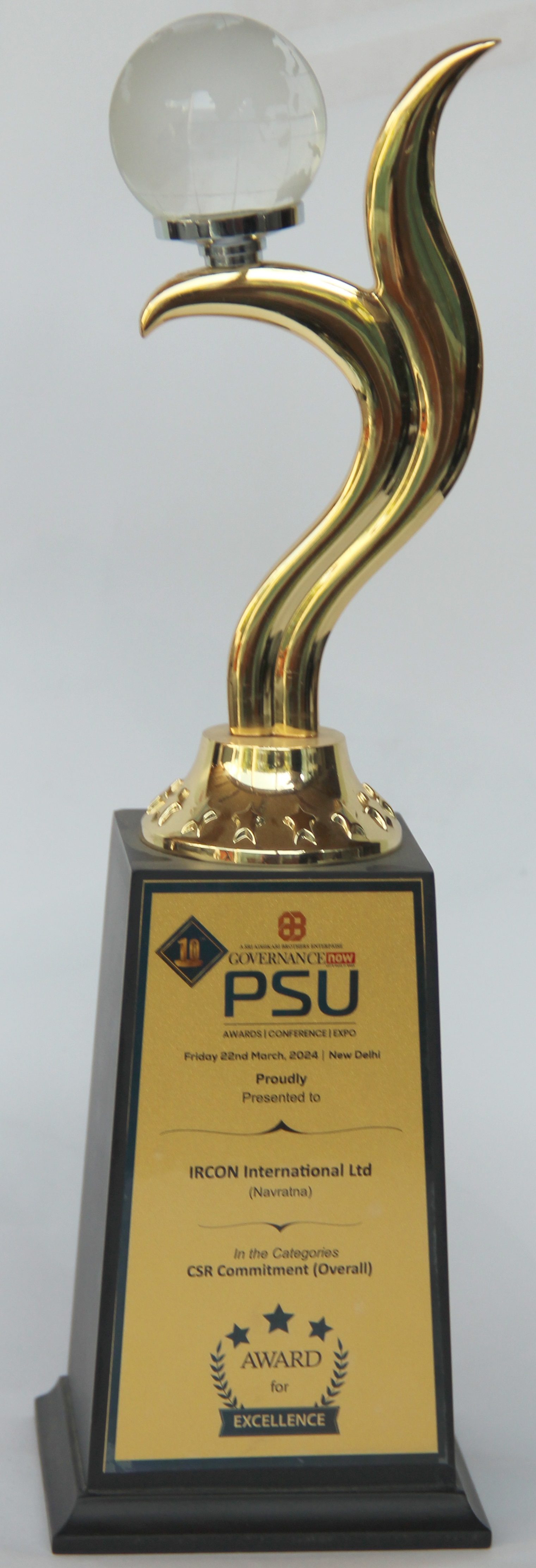 Governance Now 10th PSU Award - CSR Commitment