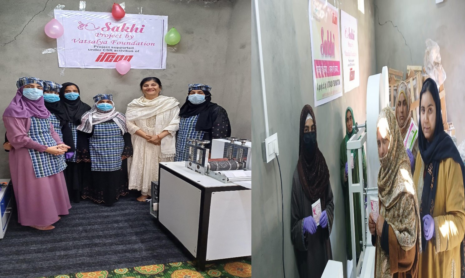 Providing Employment to Rural Women by Establishing a Provision for Hygienic, Cost-Effective Sanitary Napkins at Baramulla Jammu & Kashmir by M/s Vatsalya Foundation